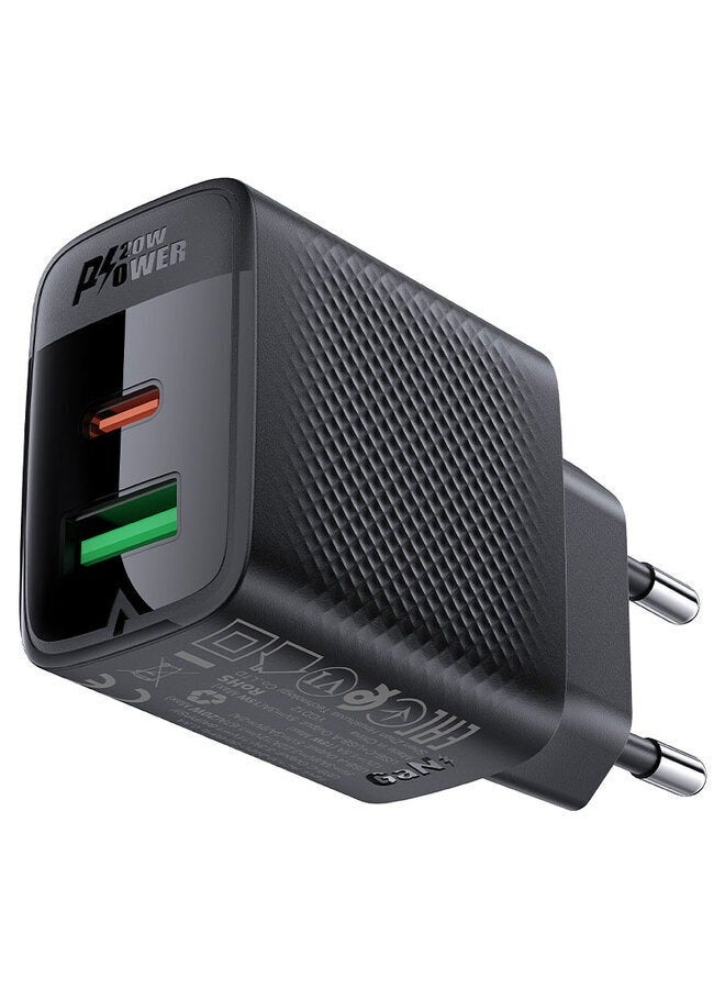 أسيفاست شاحن حائط PD20W GaN ثنائي المنفذ للشحن السريع - Image 4