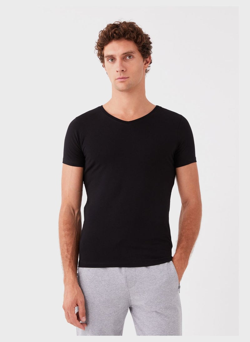 LC WAIKIKI Essential V-Neck T-Shirt - Image 1