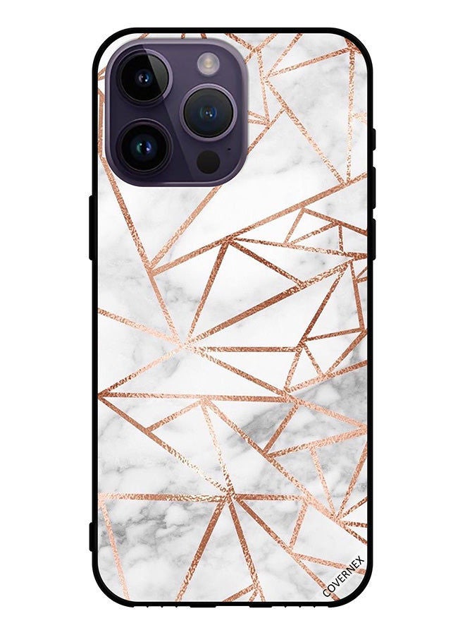 Covernex Protective Case Cover For Apple iPhone 14 Pro Max Marble Pattern Wallpaper - Image 1