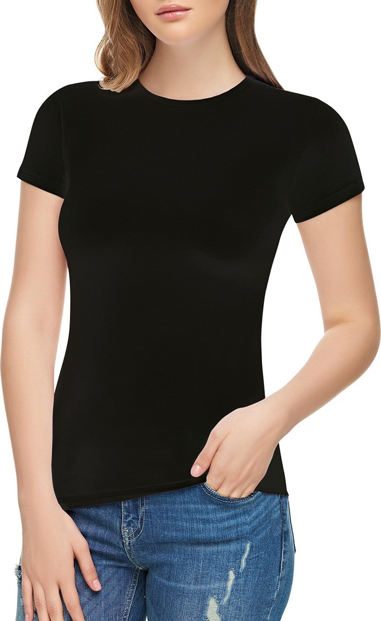 Tutku Elit Passion Elite Elastane Half Sleeve Women's Undershirt 6 Pieces 