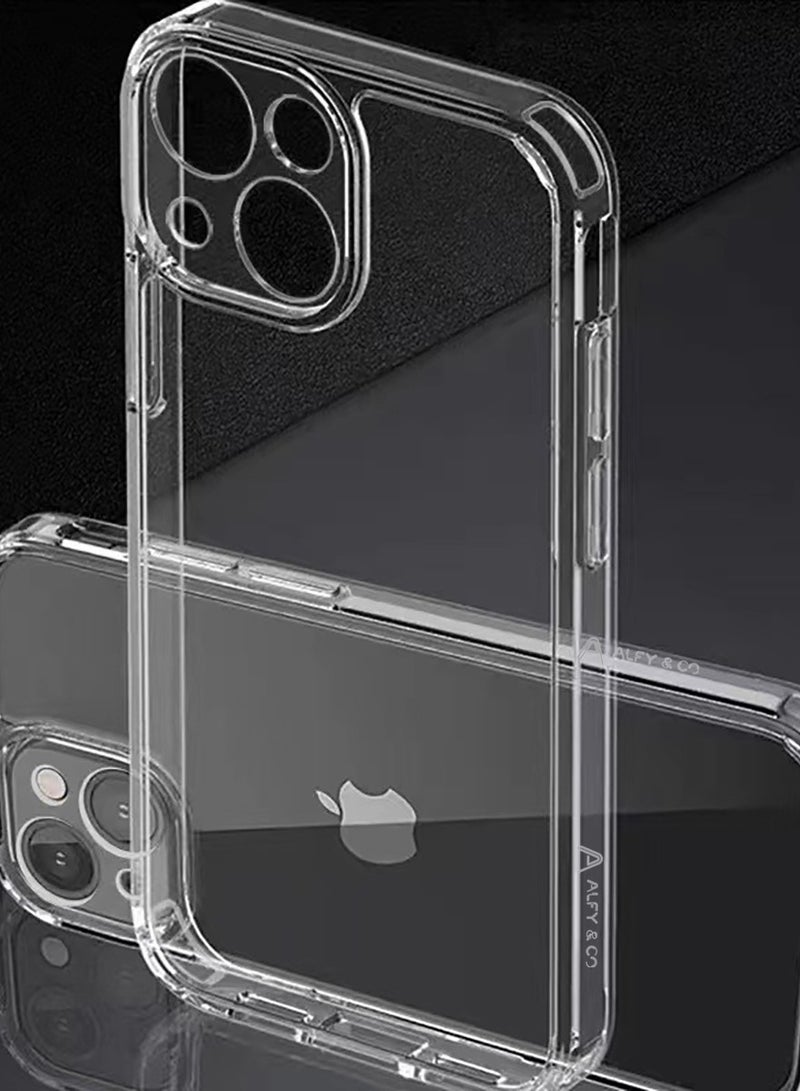 الغي اند كو كفر  آيفون 15برو ماكس أكريليك شفاف  مقاوم للصدمات مضاد للأصفر - Image 5