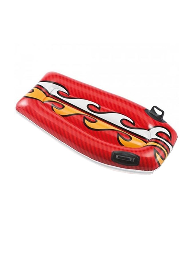 INTEX Joy Rider Inflatable Swimming Airbed Foat 112x62cm - Image 1
