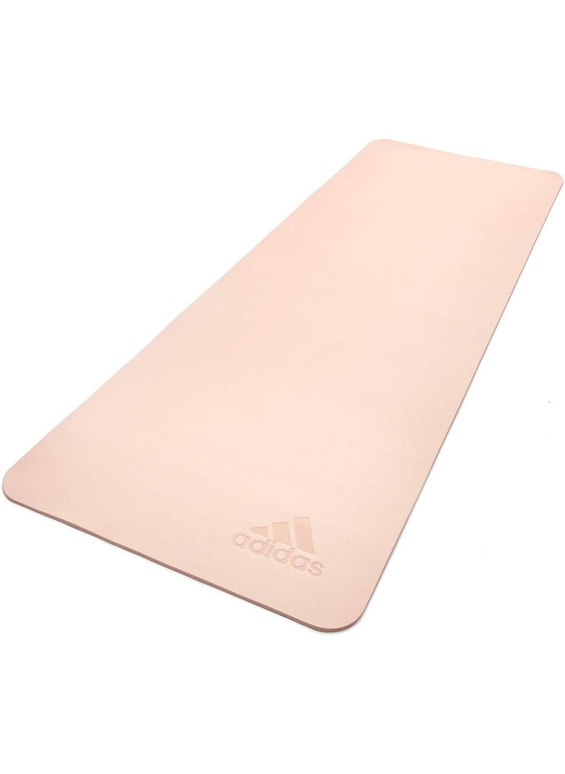Adidas Premium Yoga Mat - 5mm - Pink Tint  - Image 1