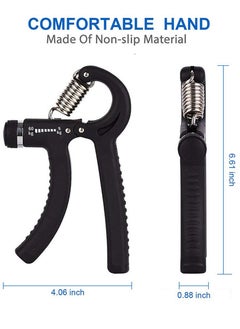 Hand Grip Strengthener, Strength Trainer With Adjustable Resistance, Hand, Wrist And Forearm Exerciser For Athletes, Fitness Lovers, Heart Patients, Muscle Building And Rehabilitation - pzsku/Z12A9B4FC33B8604AFB31Z/45/_/1683099471/ef9eb3f8-9a57-4997-a6f3-4576dd9a77f5