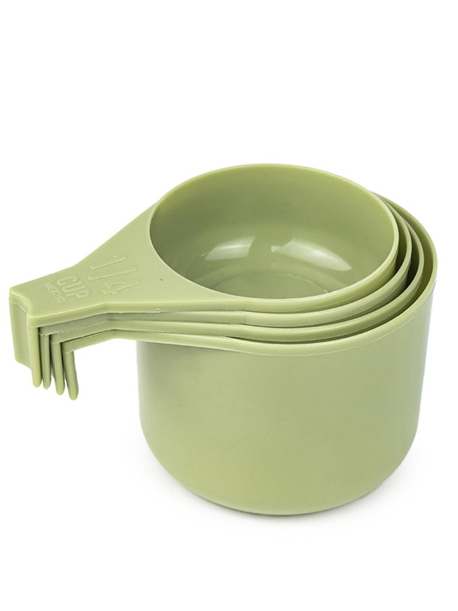 Cuisine Art أكواب قياس ذاتية التكديس 4 قطع من كوزين آرت، بألوان متنوعة - Image 3