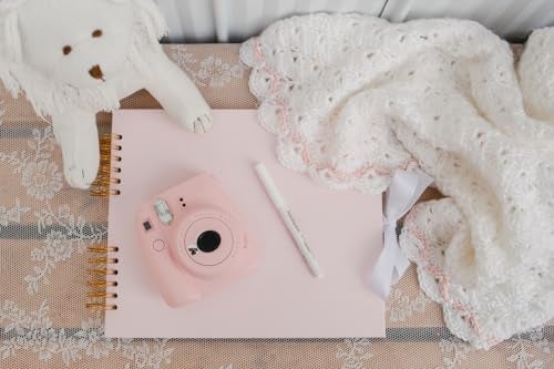 Never Ever Land Scrapbook Album – 12x10 Pink Scrap Book. Scrapbooking Supplies, Memory Book, Wedding Guest Book, Photo Album, Baby Shower Gifts, Valentines, Engagement Gifts - Image 5