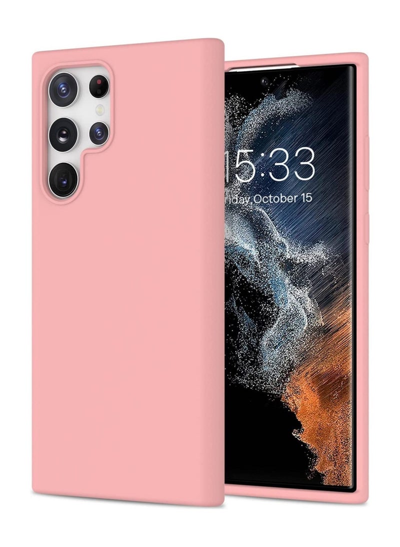 ELTRAZONE Samsung Galaxy S23 Ultra Case Cover Black Slim Fit for Soft TPU Back Cover Flexible Silicone Cover - Image 1