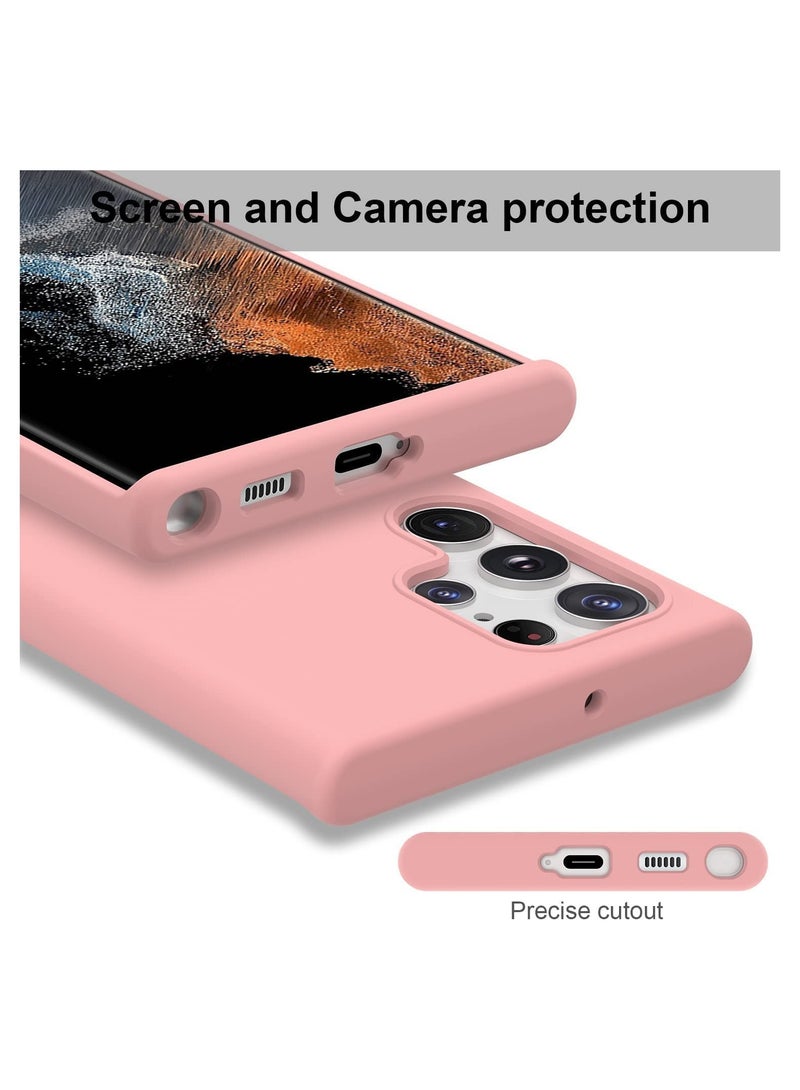 ELTRAZONE Samsung Galaxy S23 Ultra Case Cover Black Slim Fit for Soft TPU Back Cover Flexible Silicone Cover - Image 4