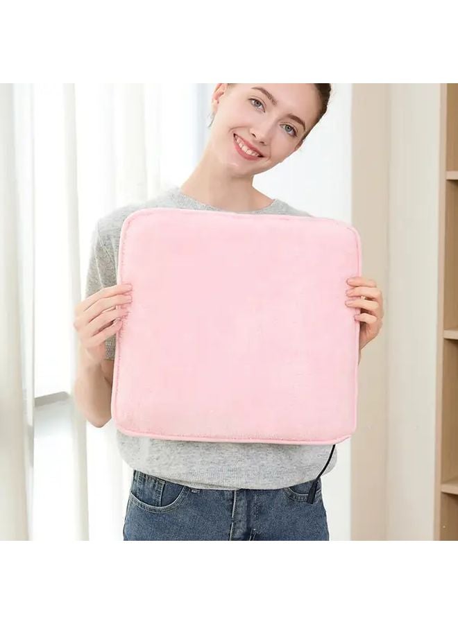 وسادة تدفئة رمادية منفذ USB مع ٣ إعدادات درجة حرارة محمولة للكتفين الرقبة الساقين الظهر - Image 2