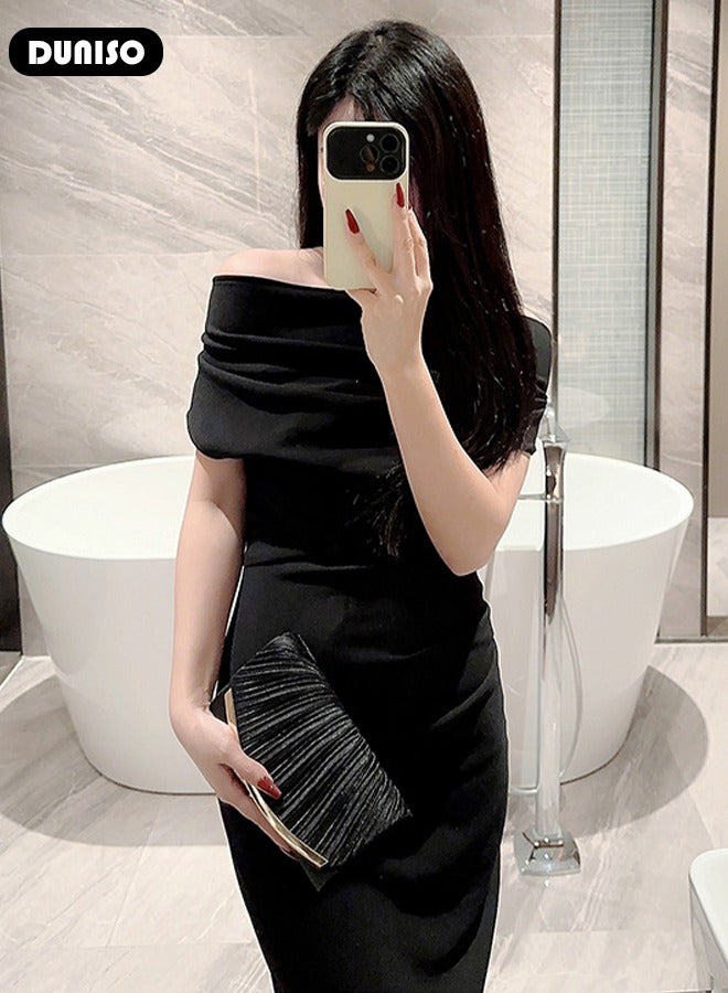 DUNISO Womens Clutch Bag, Sparkly Evening Clutch Purse, Champagne Shoulder Bag with Removable Chain, Crossbody Envelope Bag for Formal Dress Bride Wedding Prom Party  - Image 5