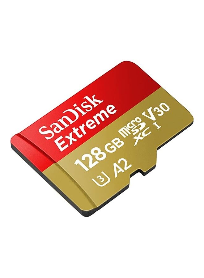 sandisk 128 GB Extreme microSDXC Card UHS-I A2 V30 U3 C10 - 190/90 MB/s 128 GB SDSQXAA-128G-GN6MN - Image 2