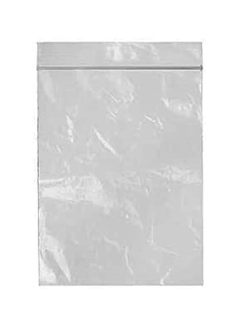 Zip Lock Clear Plastic Bags - Size 20 X 30 Cm - 100 Pcs