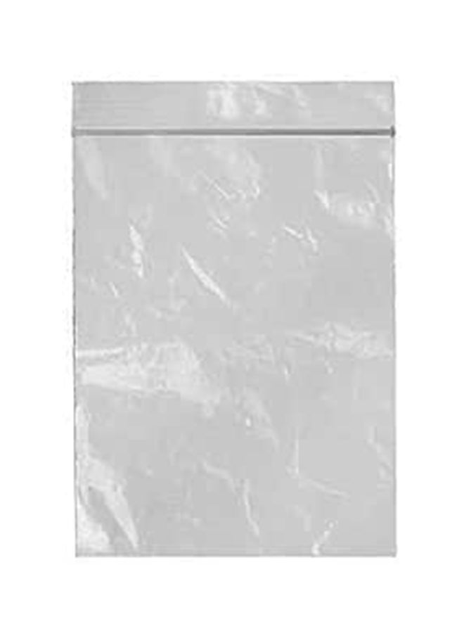 Generic - Zip Lock Clear Plastic Bags - Size 20 X 30 Cm - 100 Pcs - Image 1