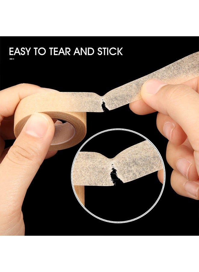 Generic 9 Rolls Flexible Skin Tape Breathable Nose Tape，Micropore Tape, Paper tape medical, Self Adhesive First Aid Bandages for Wound Injuries Swelling  - Image 4
