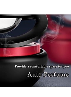 MAGIC VAULT Car Air Freshener Solar Energy Air Purifier for Car Interior Autorotation Decoration Accessories(Black)  - Image 3