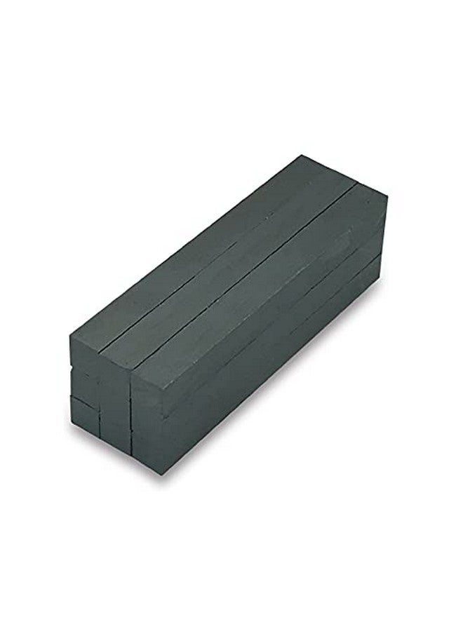 AOMAG Heavy Duty Strong Ceramic Bar Magnets - Bulk Magnet Grade C8 Rectangle Ferrite Bar Magnet 2/5x2/5x4" Block Magnet (Pack of 9) - Image 1