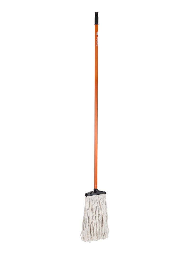 Royalford Royal Bright Professional Mop Medium Handle 120 Cm Premium Quality Material Made In Turkey Multicolor Assorted 2kg - Image 1