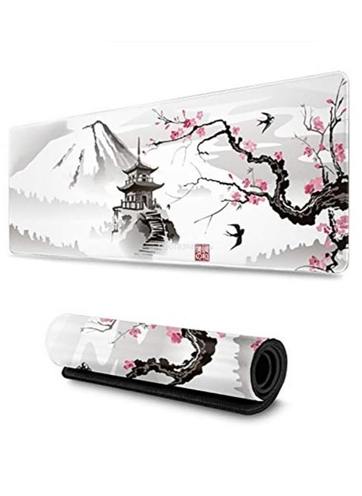 In Air - Plum Mousepad Large Game Computer Mousepad - Image 1
