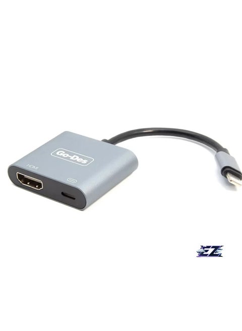 2 in 1 Dual Output Video Converter GD-8285 – HDTV + Lightning Adapter for Seamless Streaming and Display Expansion