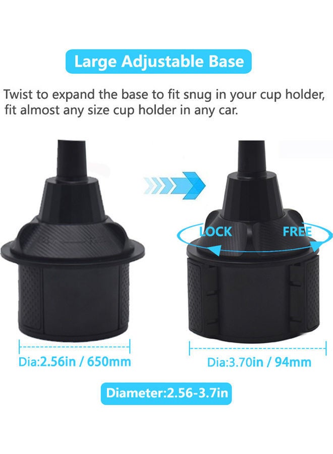 NIBEMINENT Car Mobile Phone Holder Blue - Image 5