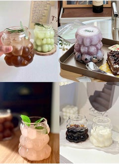 ShebSheb Creative Bubbles Shaped Water Glasses,Hot and Cold Resistant Drinking Glasses  - Image 5