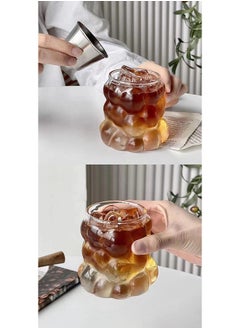 ShebSheb Creative Bubbles Shaped Water Glasses,Hot and Cold Resistant Drinking Glasses  - Image 2