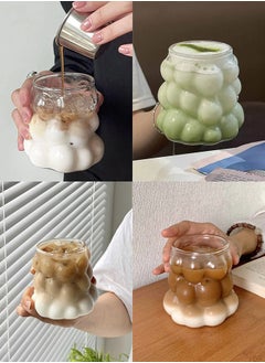 ShebSheb Creative Bubbles Shaped Water Glasses,Hot and Cold Resistant Drinking Glasses  - Image 4