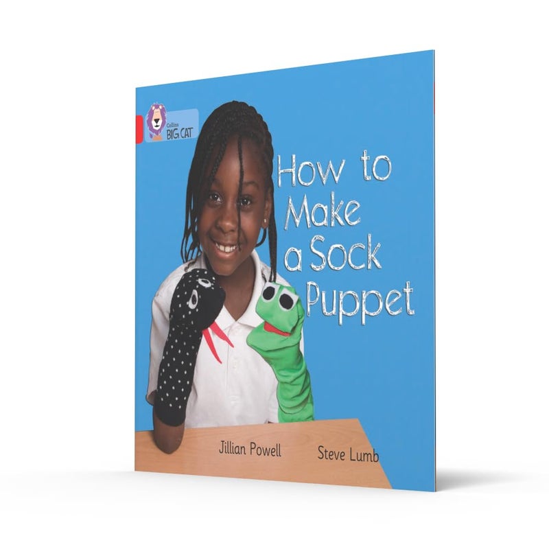 Collins How to Make a Sock Puppet: Band 02a/Red a - Image 2