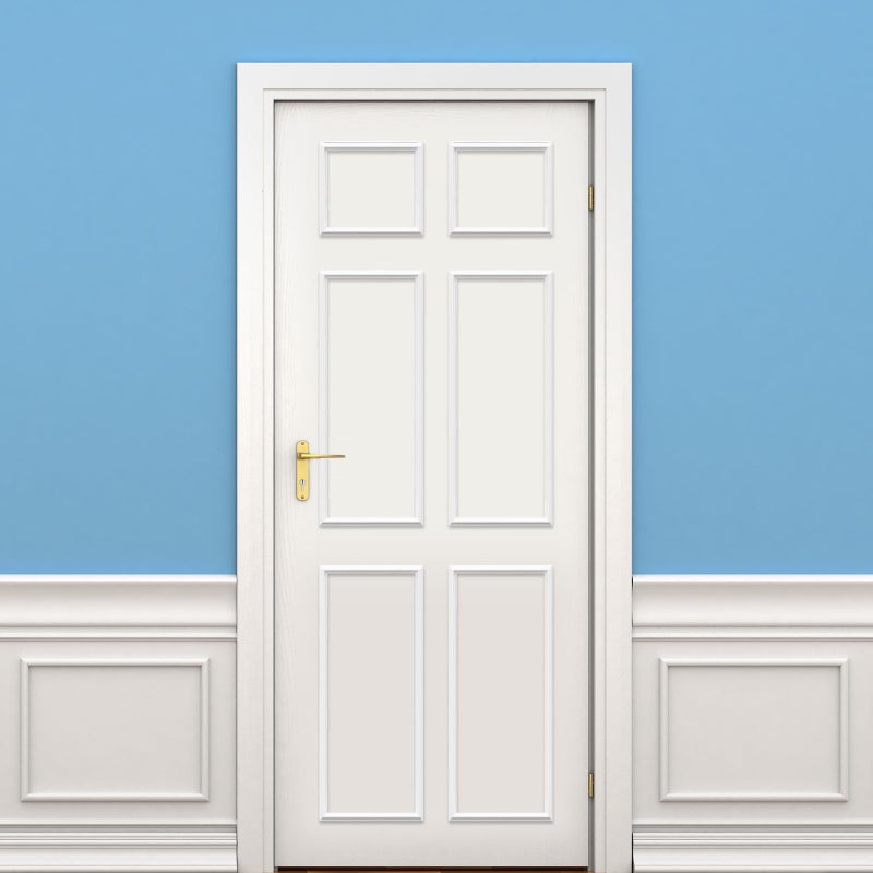 Colingmill 2 Sets Peel and Stick Door Moulding Kit 3-Layer Premade Door Panels Molding Trim Self Adhesive 3D Trim for Mirror Window Frame Decor (Top 9"x10" Middle 9"x24.8" and Bottom 9" X 24.8") - Image 5