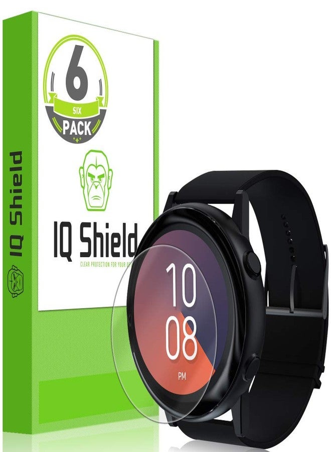 IQShield 6 Pack for Samsung Galaxy Watch Active 2 /Galaxy Watch Active (40mm) Screen Protector Easy Install Ultra Thin Anti-Scratch Anti-Bubble Clear TPU Film