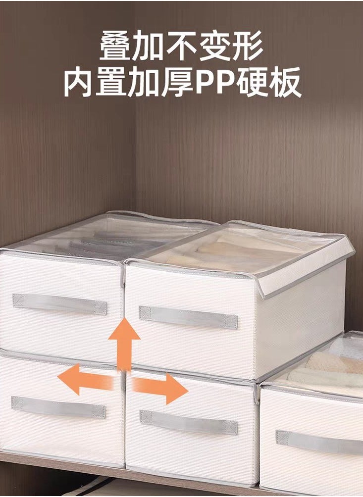 Generic Foldable clothes and trousers organizer with a 9-section lid  - Image 3