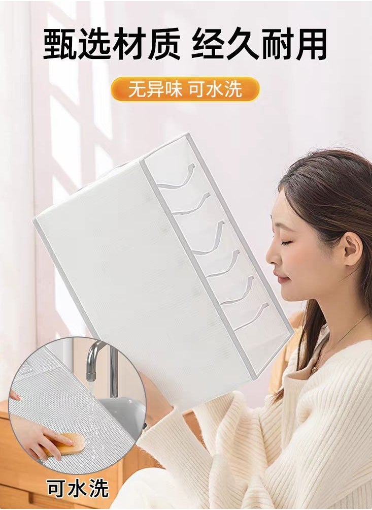 Generic Foldable clothes and trousers organizer with a 9-section lid  - Image 2