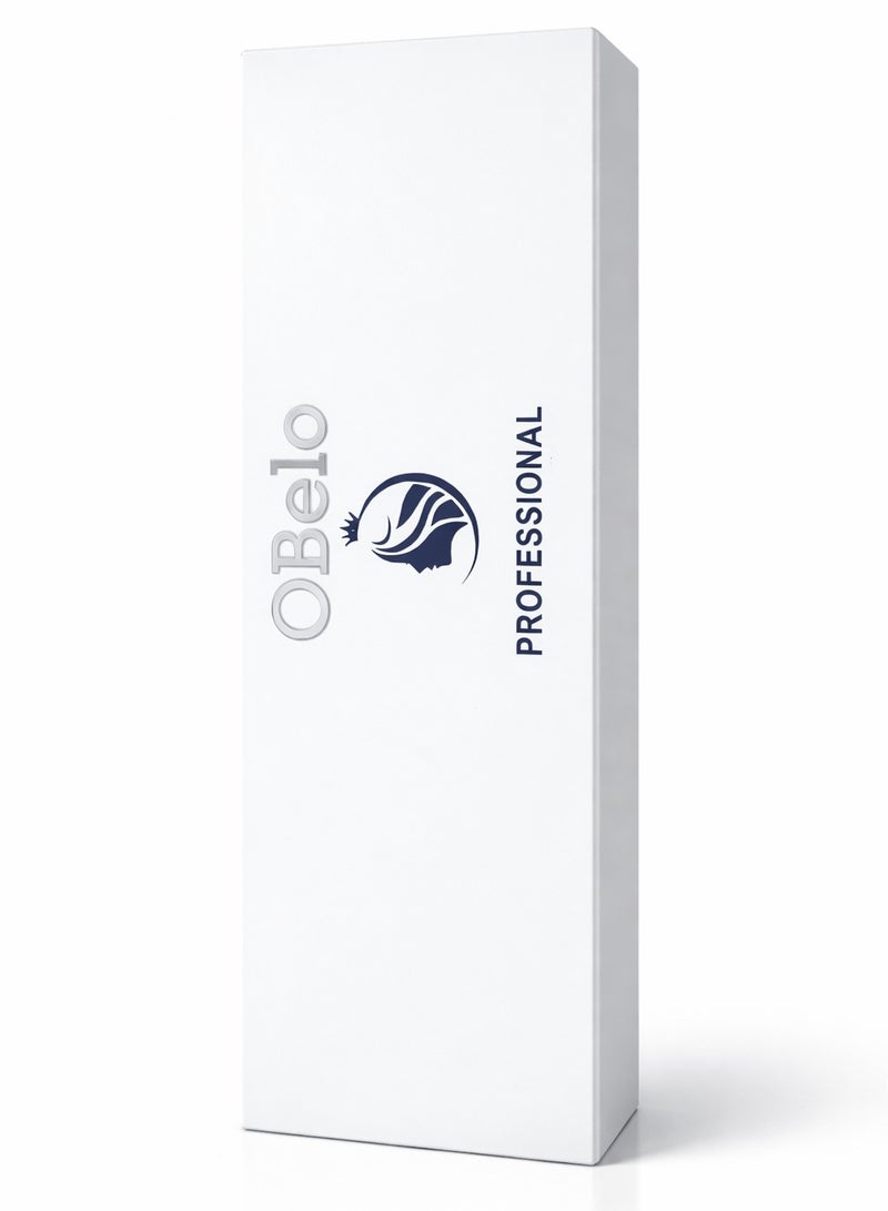 اوبيلو فرشاة حرارية احترافية ونحيفة لتصفيف الشعر – تنعيم وفرد سريع بدون مجهود، خفيفة الوزن، تشغيل صامت، نتائج صالون، مناسبة لجميع أنواع الشعر - Image 4