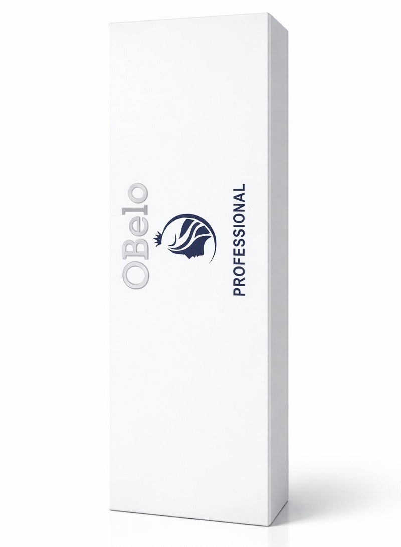 OBelo Slim 3-in-1 Heated Styling Brush – Silent with Ion Technology, 4 Heat Settings for Fine and Curly Hair, 360° Swivel Design with Auto Shut-Off - Image 5
