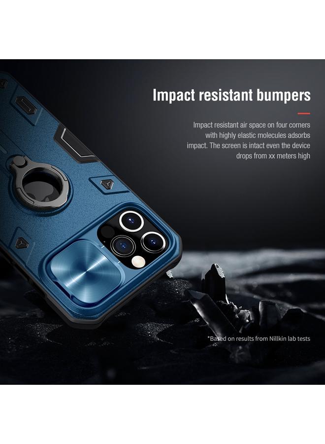 Nillkin Case For iPhone 12 Pro Max Shockproof CamShield Armor Protective Case with Invisible Ring Holder - Image 4