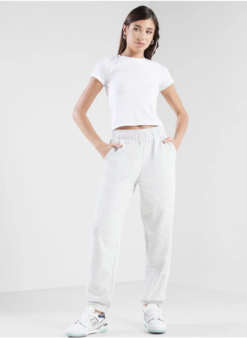New Balance Logo French Terry Sweatpants