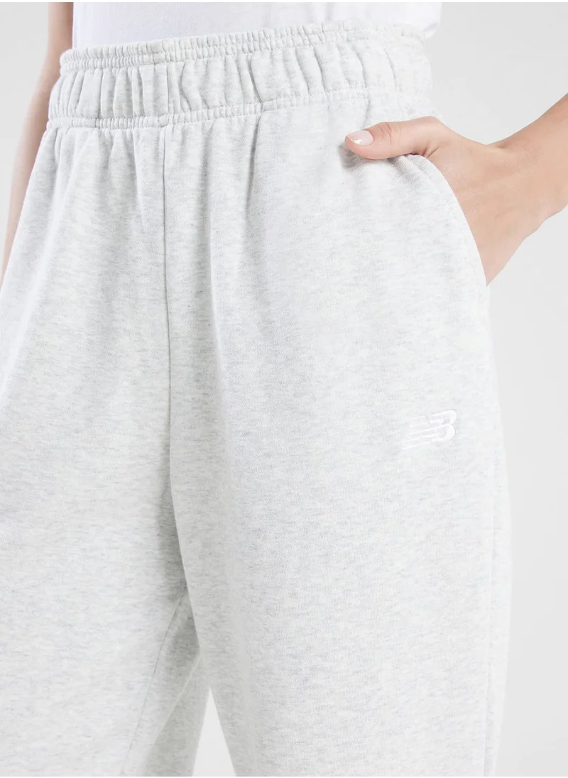 New Balance Logo French Terry Sweatpants