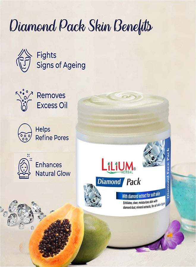 ليليوم قناع الوجه ليليوم دايموند 500 مل - Image 3
