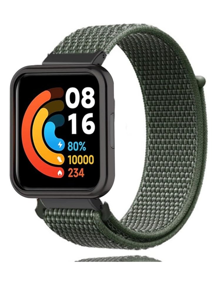 shomira Compatible with Sports Watch Strap for Redmi Watch 3 Lite, Replacement Nylon Strap Compatible with Redmi Watch 3 Lite - Image 1