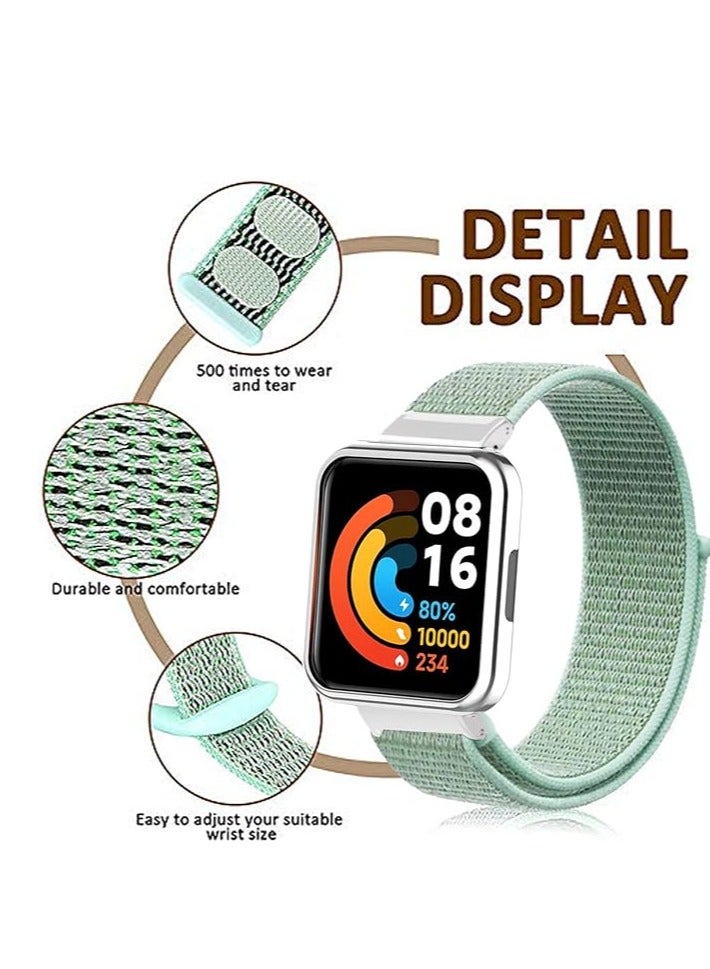 shomira Compatible with Sports Watch Strap for Redmi Watch 3 Lite, Replacement Nylon Strap Compatible with Redmi Watch 3 Lite - Image 2
