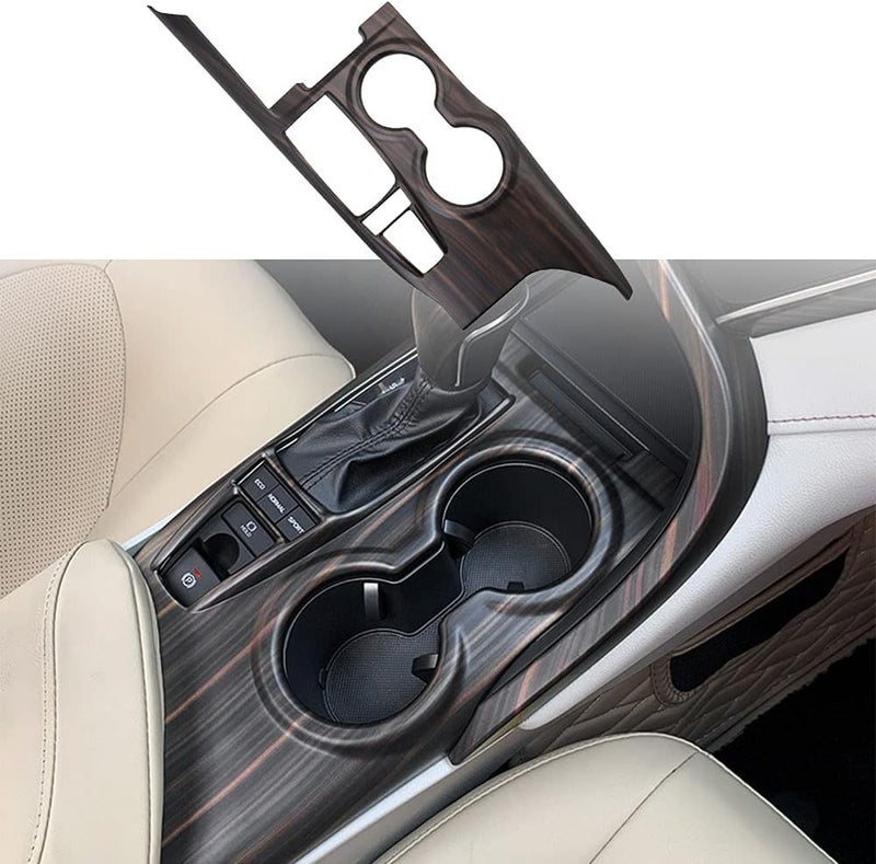 Boltry ABS Engineering Plastics Gear Box Trim for Toyota Camry LE SE TRD 2018-2021 (Mahogany) - Image 1