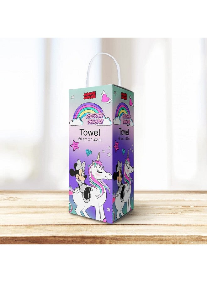 Sassoon Disney Unicorn Cotton Kids Bath Towel with Gift Box in 400 GSM- 60 cm x 120 cm - Image 5