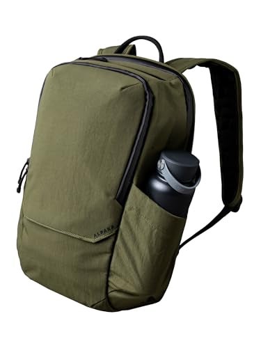 ALPAKA Elements Backpack Pro 24L - Green Laptop Backpack Fits 16'' Laptop with Dual Bottle Pockets, Travel Backpack for Men, Weather-Resistant 400D Axoflux Fabric for Business or College - Image 1