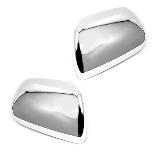 S SIZVER Sizver Triple Chrome Door Mirror Covers Compatible With 2011-2020 Sienna Tacoma Highlander - Image 1