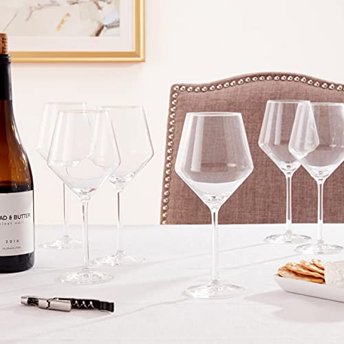 SCHOTT ZWIESEL ZWIESEL GLAS Pure Beaujolais Red Wine Glasses (Set of 6), Wine Glasses for Red Wine, Dishwasher-Safe Machine-Made Tritan Crystal Glasses, Made in Germany (16 Ounce) - Image 2