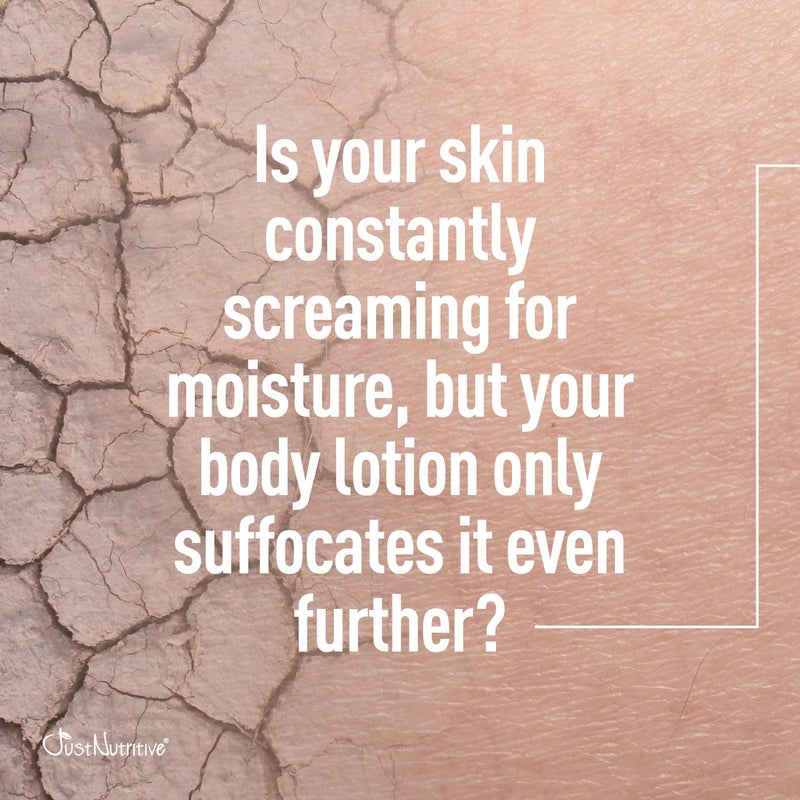 Just Nutritive Body Lotion - Best Lotion for Your Body With Skin Loving Goodness - Tucuma butter and Black Currant Seed oil nourish and replenish your skin - 16 Oz - Image 2