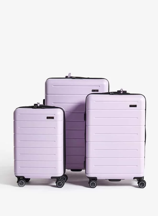 وايف Men Textured Hardcase Luggage Trolley Bag with Retractable Handle
