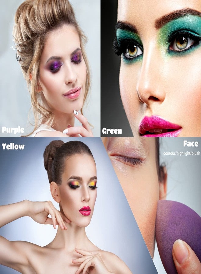 MYUANGO Makeup Palette Eyeshadow for Full Face, Color Twist 64 Pigmented Colors Eye Shadow for Eyes, Vegan Matte Shimmer Glitter Colorful 4 Tones in 1 - Image 5