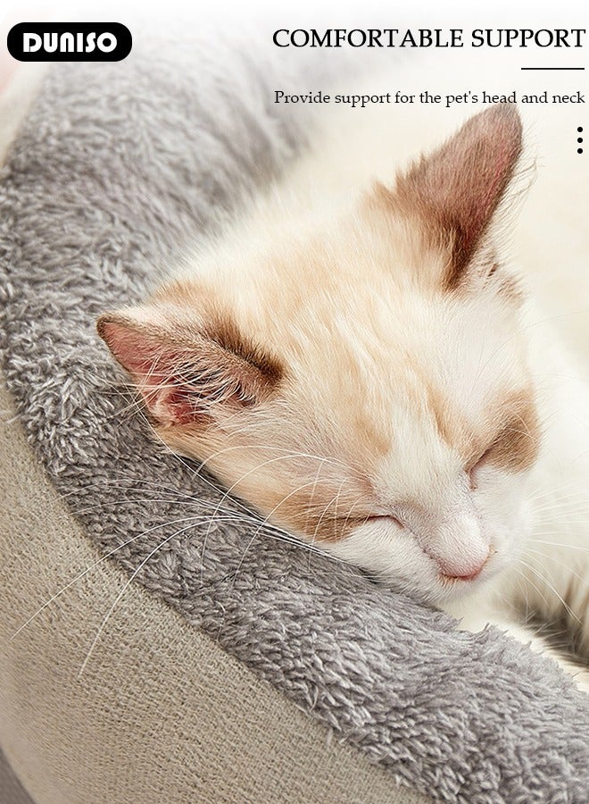 DUNISO Dog Bed, Non-Slip Pet Sofa Lounger Puppy Couch Removable Machine Washable Cover Cushion Big Cat Kennel Cot, Medium Large Adult Dogs Kitten Sleeping Mattress - Image 5