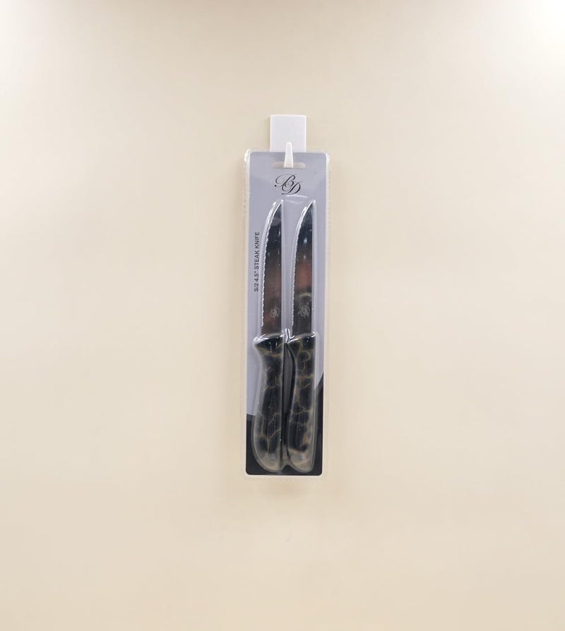 طقم سكاكين ستيك من B&D مكون من قطعتين